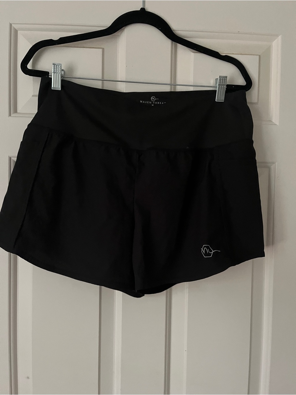 Maven Thread Black Running Shorts